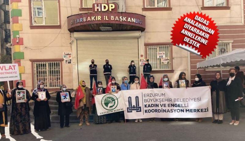 DADAŞ ANALARINDAN DİYARBAKIR ANNELERİNE DESTEK 