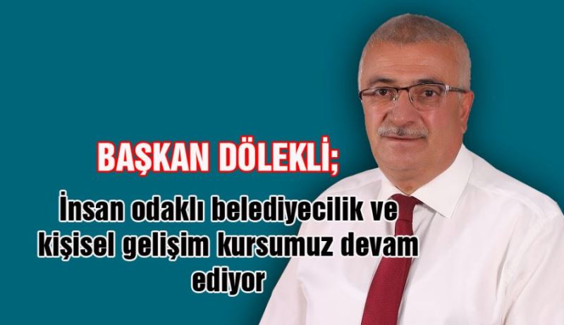 PASİNLER BELEDİYESİNDE İNSAN ODAKLI KURSLAR DEVAM EDİYOR