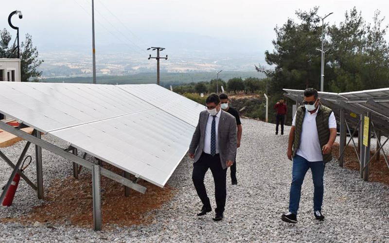 Aydın Karacasu’da GES üretime başladı