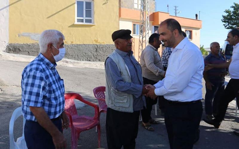 Kilis’te AK Parti’ye kırsalda yoğun ilgi