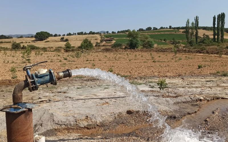 Manisa Salihli, bayramda su sıkıntısı çekmedi