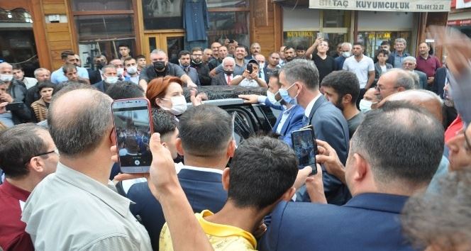 İYİ Parti Genel Başkanı Meral Akşener, Pasinler