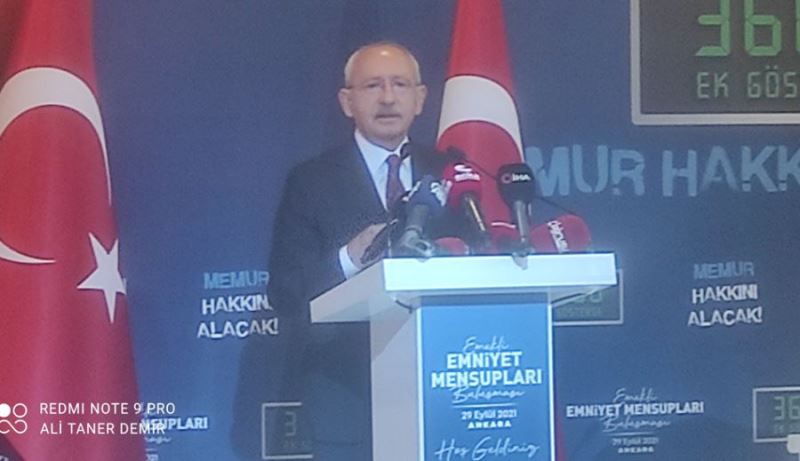 CHP GENEL BAŞKANI  KILIÇDAROĞLU EMEKLİ POLİSLER İLE TOPLANTI YAPTI