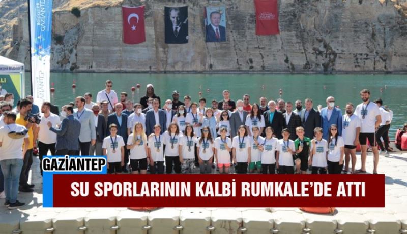 SU SPORLARININ KALBİ RUMKALE’DE ATTI