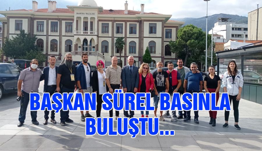 TDP MANİSA İL BAŞKANI SÜREL BASINLA BULUŞTU...