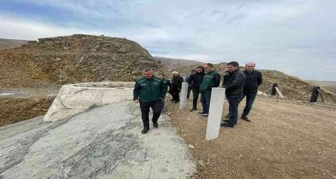 Bölge Müdürü Yavuz; Karagöbek ve Köşk barajlarında incelemelerde bulundu