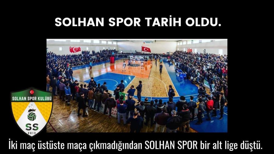 SOLHANSPOR VOLEYBOL TAKIMI TARİH OLDU 