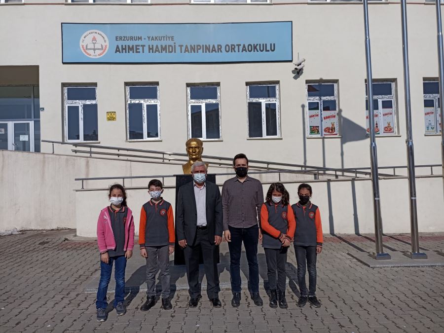 ERZURUM’DA ‘’SANATA DÖNÜYORUM’’  E TWİNNİNG PROJESİ