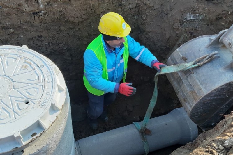 Manisa Soma’da esnafının altyapı ihtiyacına MASKİ çözümü