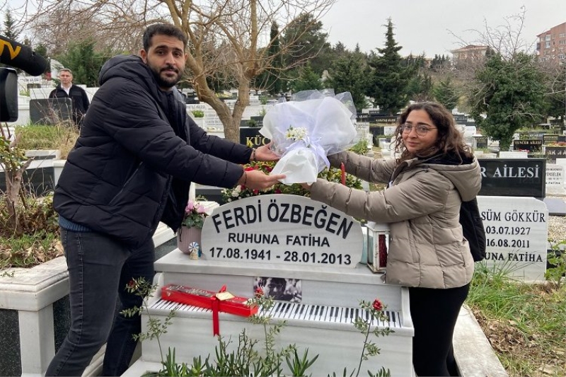 Ferdi Özbeğen unutulmadı