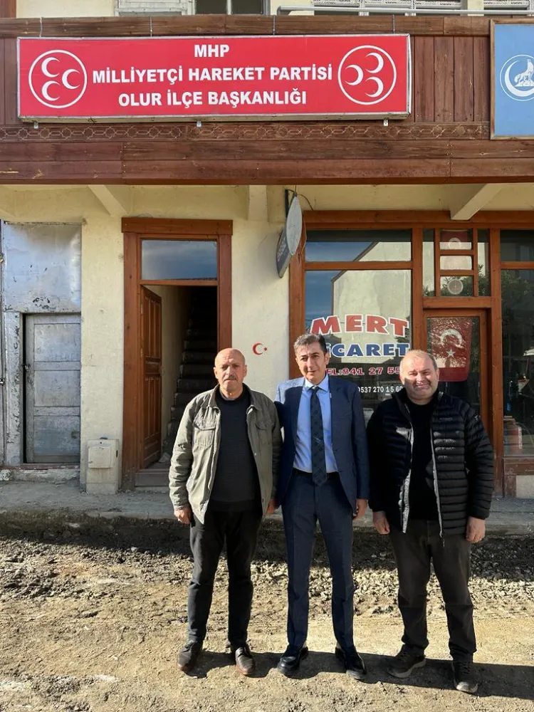 MHP ERZURUM BÜYÜKŞEHİR BELEDİYE BAŞKAN ADAY ADAYI KİSHALI İLÇE ZİYARETLERİNE YOĞUNLAŞTI 