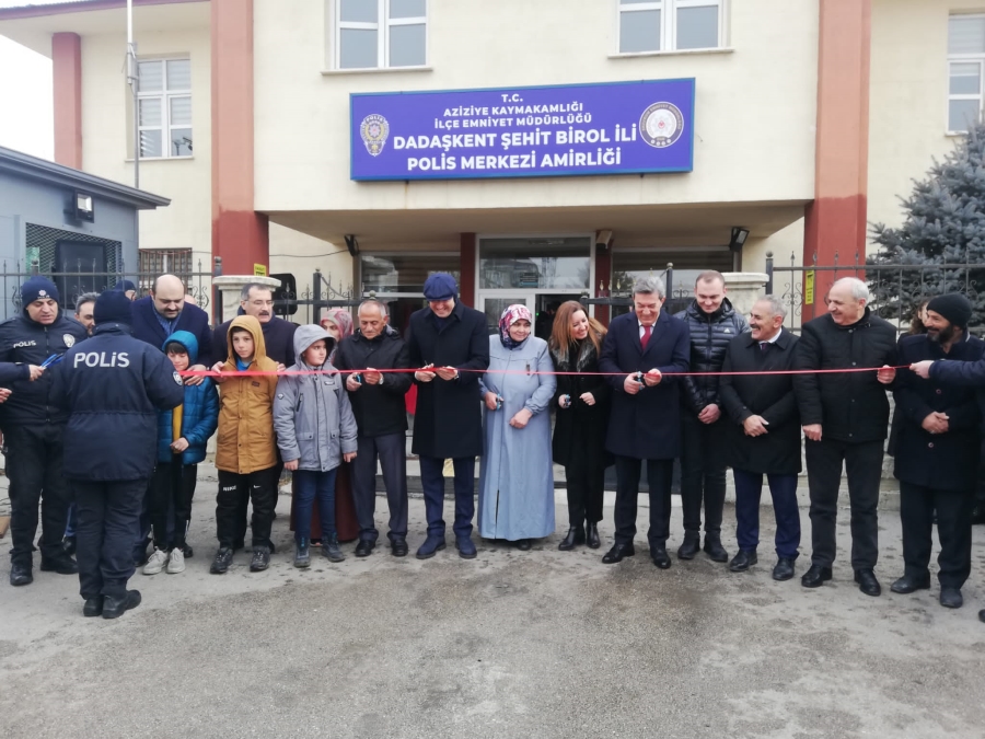 Şehidin ismi polis merkezine verildi, yakınları duygu dolu anlar yaşadı