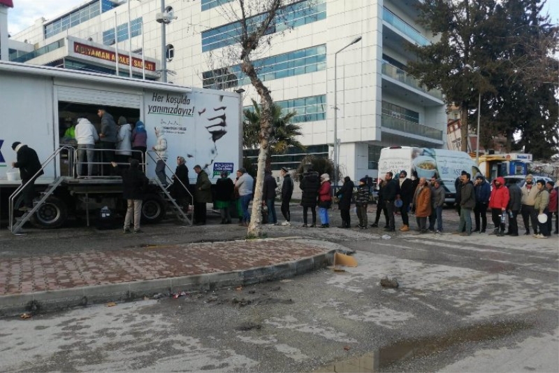 Mobil mutfak tırı Adıyaman’da