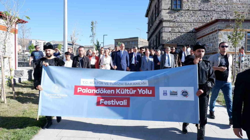 Palandöken Kültür Yolu Festivali’nden renkli görüntüler