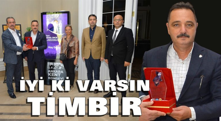 İyi ki varsın TİMBİR!