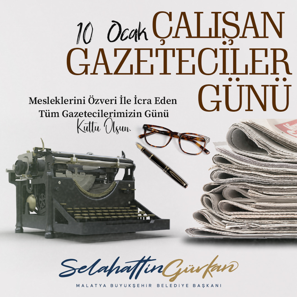 BAŞKAN GÜRKAN: “ BASIN MENSUPLARI ZORLU ŞARTLAR ALTINDA GÖREV YAPMAKTALAR“