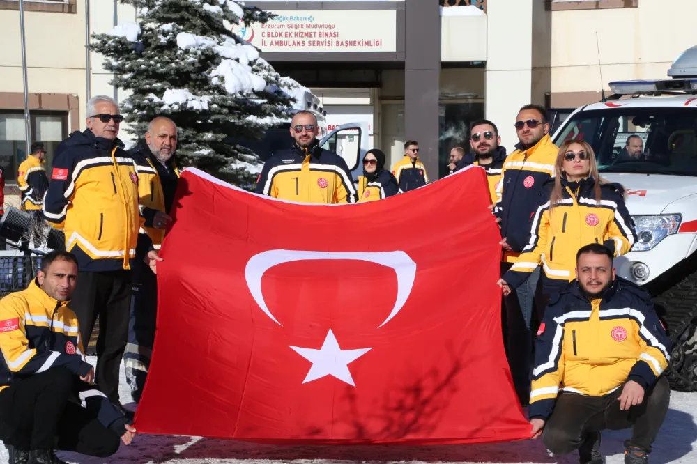 112 acil sağlık ekipleri kış hazırlıklarını tamamladı