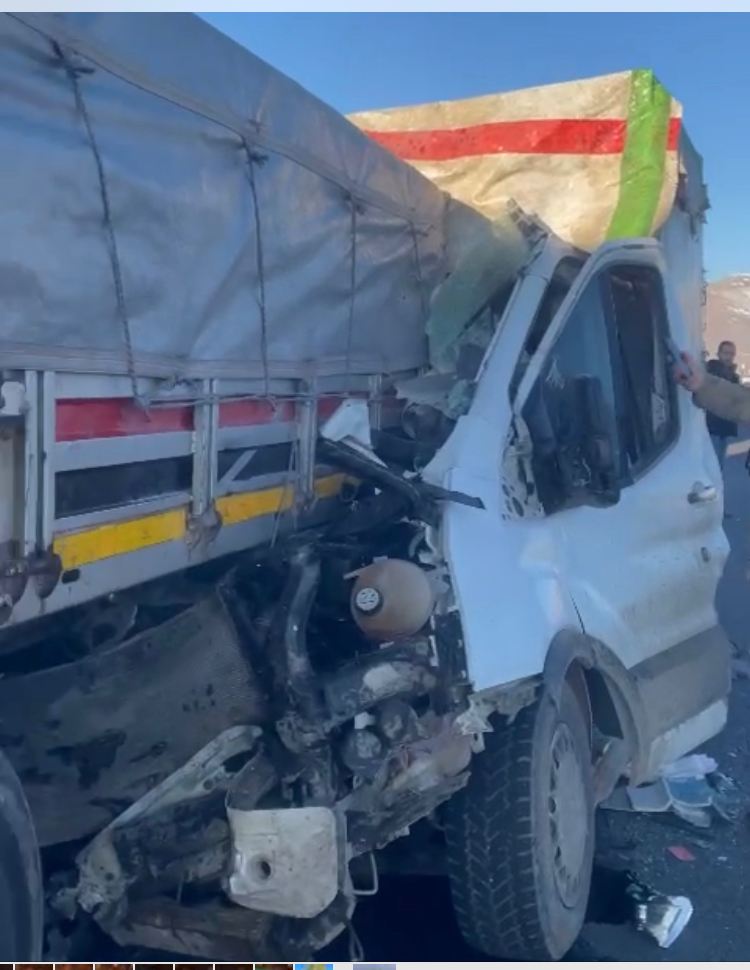 Erzurum’da trafik kazası: 1 Ölü 1 Yaralı