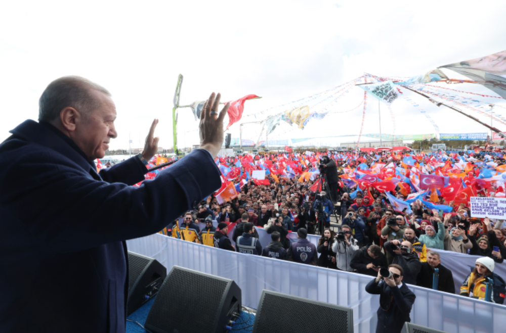 Cumhurbaşkanı Erdoğan Erzurum’da 