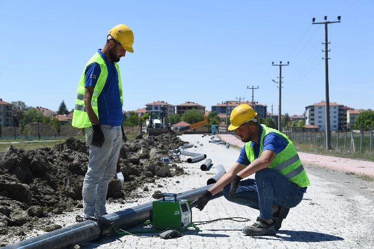 Kulu ve Kadınhanı’na 11,3 kilometre yeni içme suyu terfi hattı