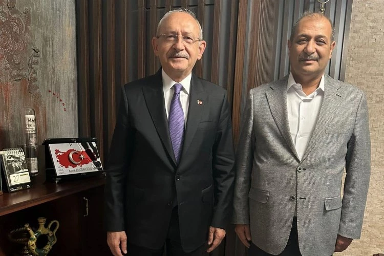 Gelecek Partisi Mersin İl Başkanı Karış’tan, Kılıçdaroğlu ziyareti