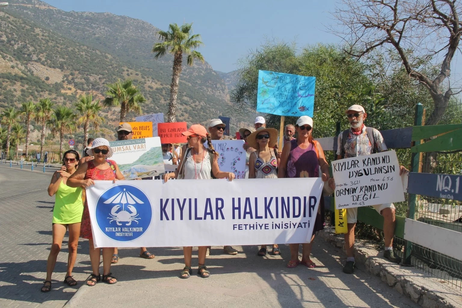 Kıyılar Halkındır İnisiyatifi Ölüdeniz’den seslendi