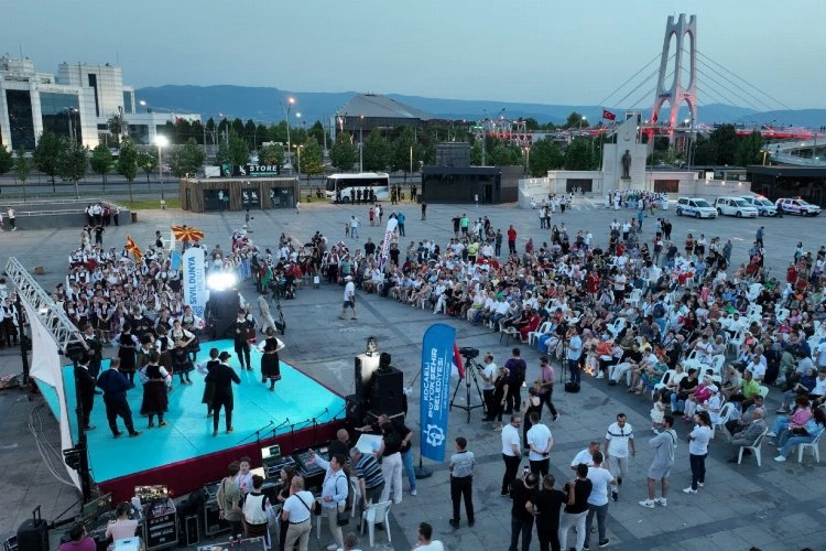 Kocaeli 1. Balkan Halk Oyunları Festivali başladı