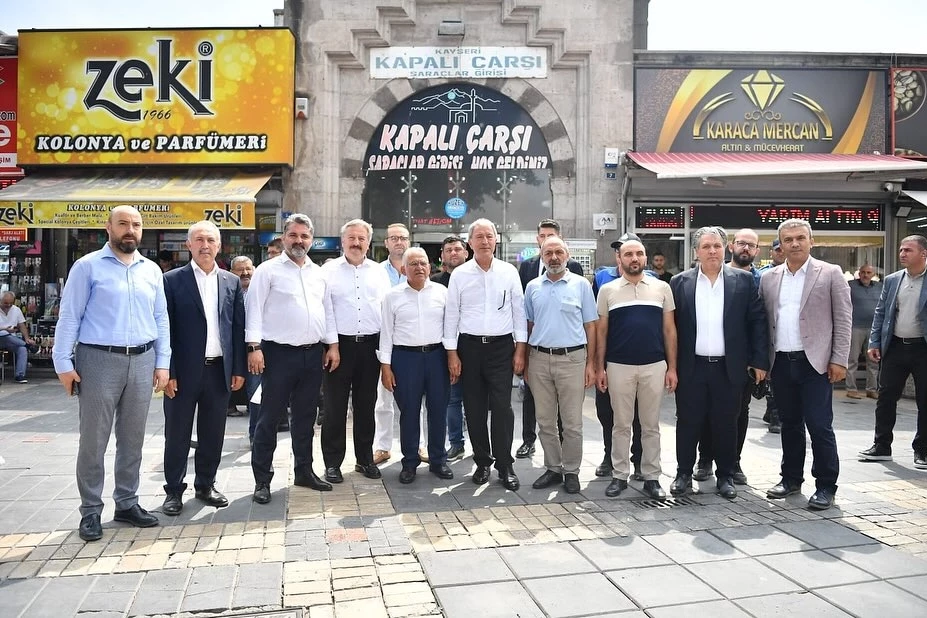 Kayseri dinamiklerinden çarşı turu