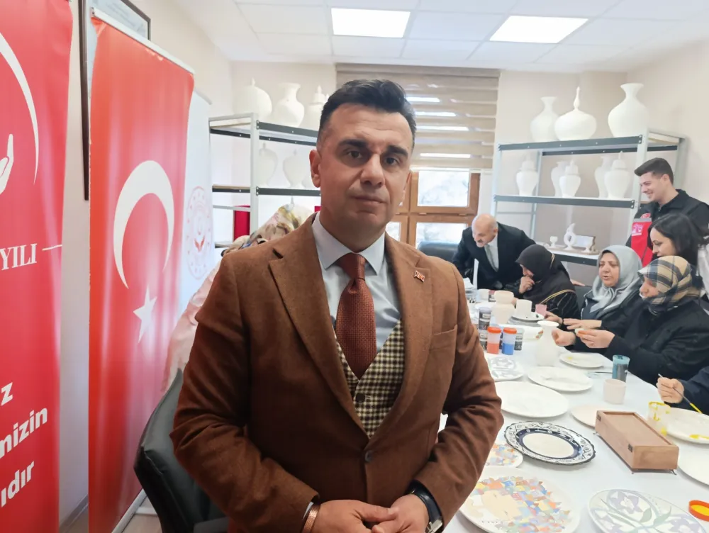 Erzurum’da Şehit Yakınlarına Sanatla Şifa: Çini, Tezhip ve Ebru Kursları Başladı