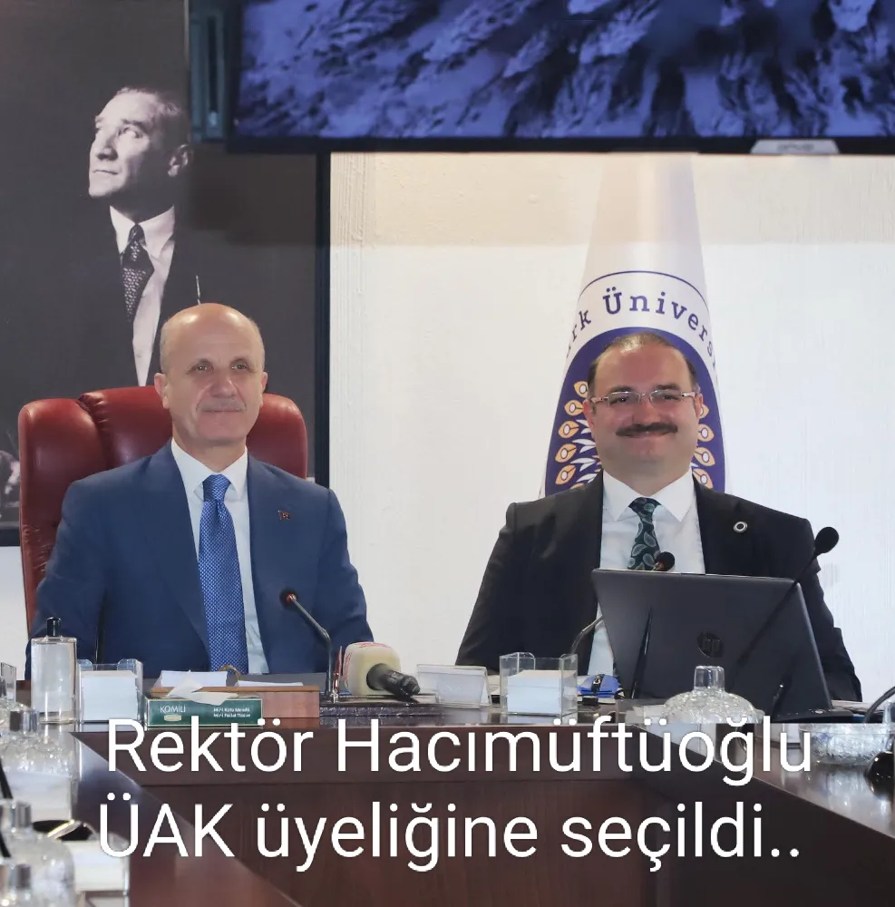 REKTÖR HACIMÜFTÜOĞLU 