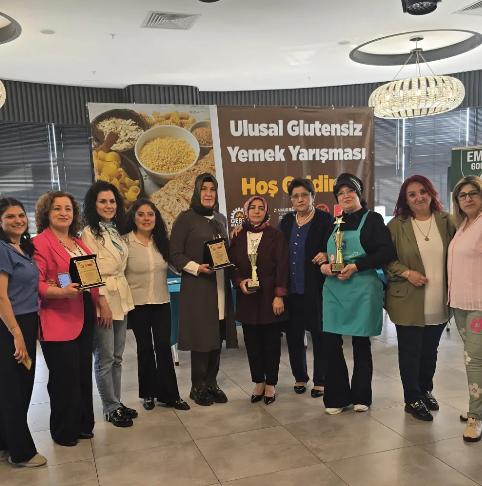 Erzurum Çölyak Derneği’ne Glutensiz Yemek Yarışmasında 3.’lük Ödülü