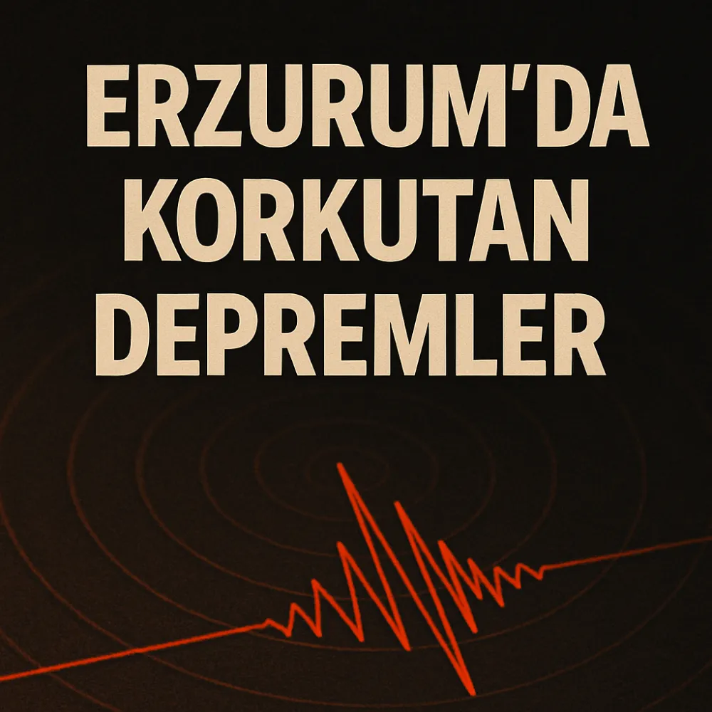 Erzurum’da Art Arda Depremler Korkuttu: Can ve Mal Kaybı Yaşanmadı