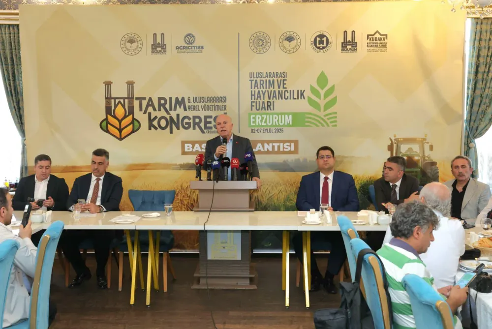 Erzurum, Uluslararası Tarım Fuarı ve Tarım Kongresi’ne Ev Sahipliği Yapacak