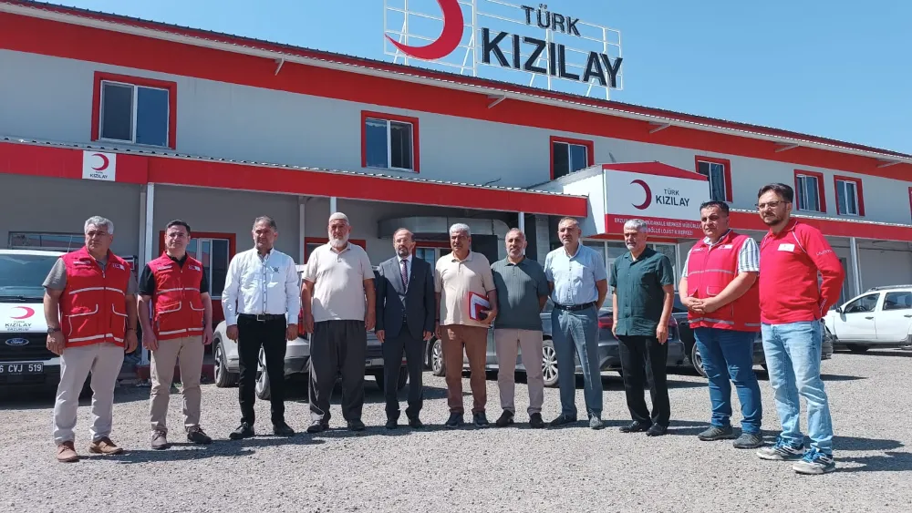 Kızılay Erzurum Kapılarını Basına Açtı: “Afete Hazırız