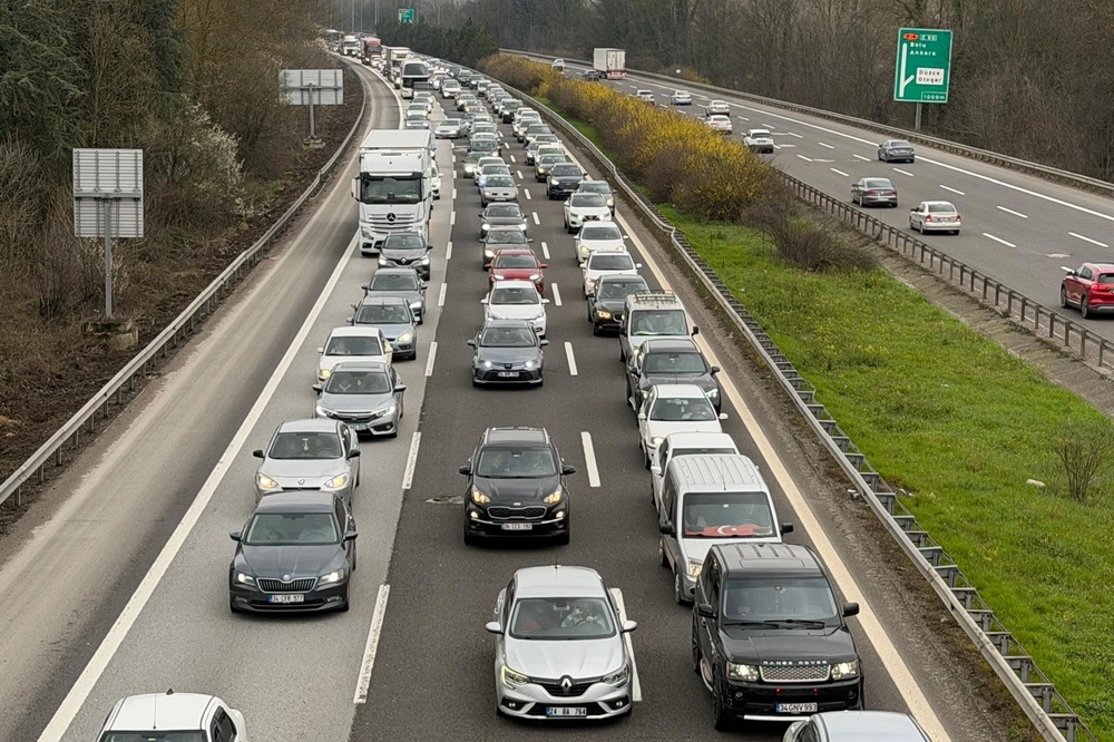 Bayram dönüşü yoğunluğu