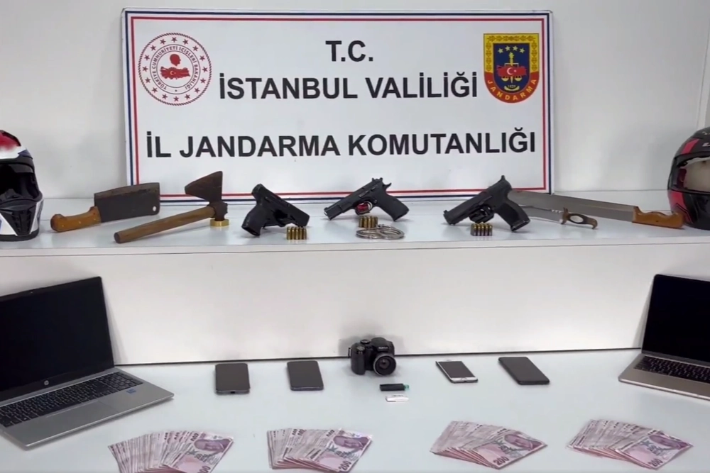 İstanbul’da organize suça 5 tutuklama!