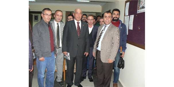 İNŞAAT MÜHENDİSLERİ ODASI ERZURUM ŞUBESİ AK PARTİ MİLLETVEKİLİ ADAYI PROF.DR.MUSTAFA ILICALI`YI MİSAFİR ETTİ