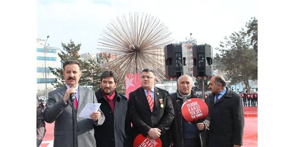 ERZURUM?DA STK?LARDAN TERÖRE TEPKİ