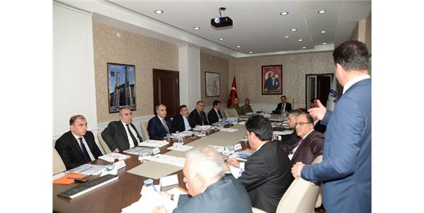 İL AFET VE ACİL DURUM KOORDİNASYON TOPLANTISI YAPILDI