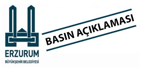 BÜYÜKŞEHİR?DEN BASIN AÇIKLAMASI