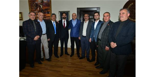 MUHTARLAR DERNEĞİ KORKUT?U ZİYARET ETTİ