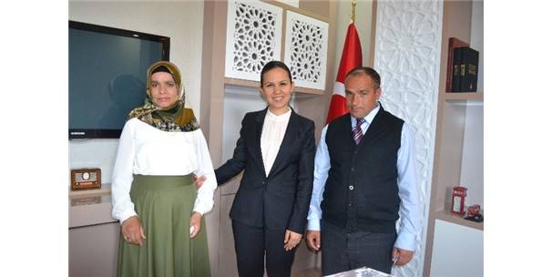 ENGELLİLERDEN VALİ YARDIMCISI ÖZDEMİR?E ZİYARET