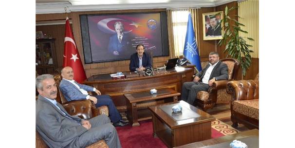BAŞKAN BULUTLAR, HİZMET-İŞ SENDİKASINI AĞIRLADI