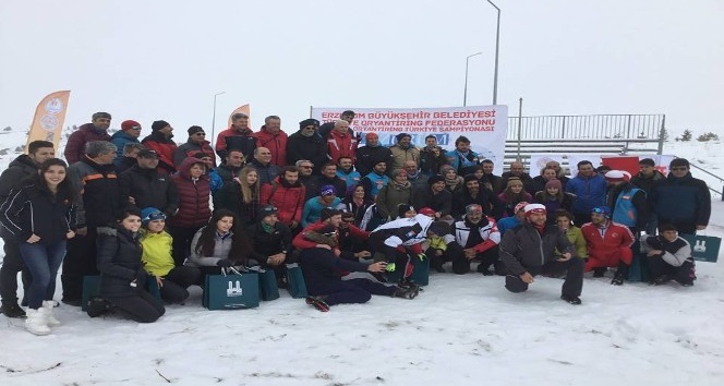 Kayakla Oryantik?in kalbi Erzurum?da attı