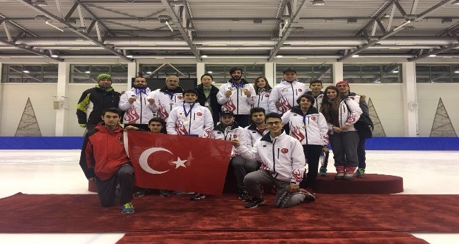 Türk sporcular Short Track Danubia Serisi Pannonia Open yarışmasına damga vurdu