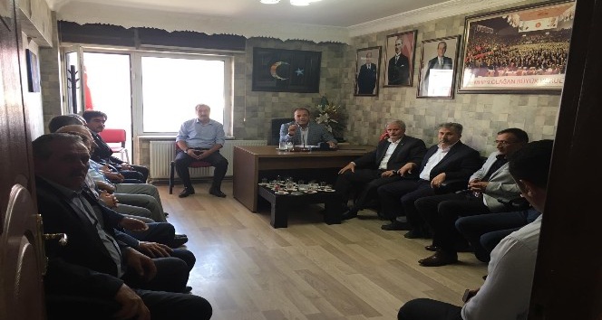 MHP Erzurum İl Başkanı Karataş istişare toplantısına katıldı